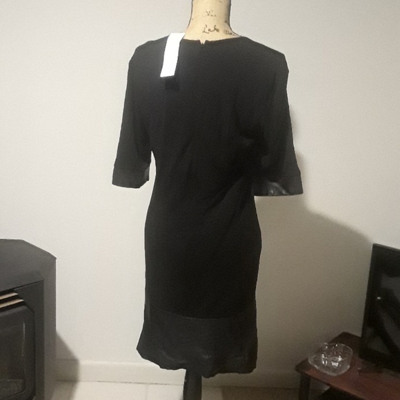 Joeffer Caoc dress s leather black NWT pockets - Picture 2 of 6